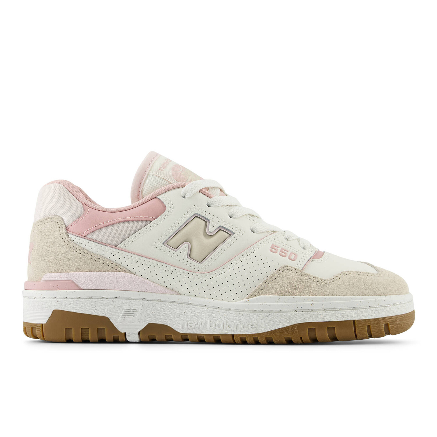 

Кроссовки из кожи bbw550 New Balance, белый