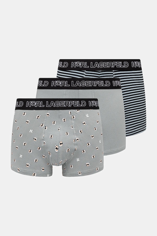 

Боксеры 3 шт Karl Lagerfeld, серый
