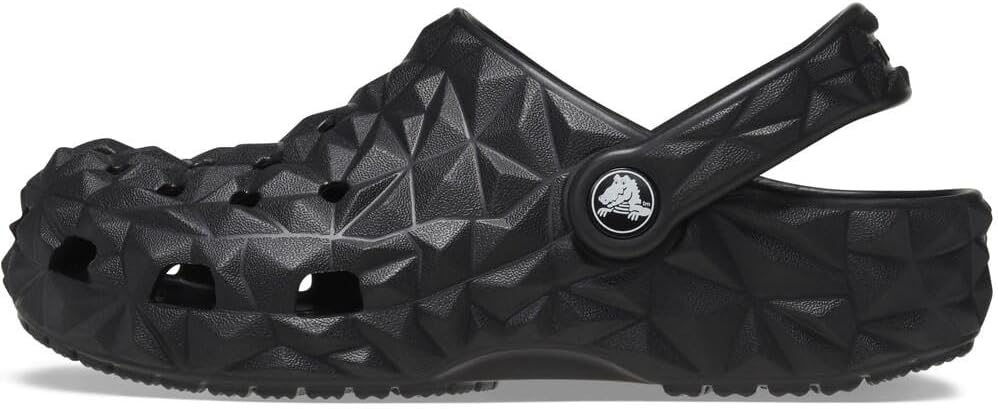 Унисекс сабо Crocs Classic Geometric, 11 Little Kid Black — фото 3