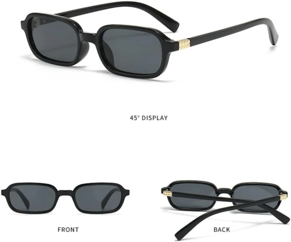 

Солнцезащитные очки для мужчин и женщин - защита UV400 - маленькая оправа, линзы конфетных цветов, для занятий спортом на открытом воздухе и вождения DSVIGF, Tyj212-1