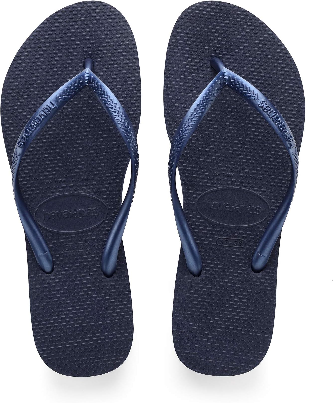 

Шлепанцы Slim Flip Flop Sandal Havaianas, темно-синий