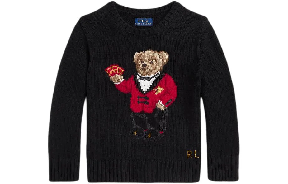 Polo Ralph Lauren Свитер SS24 Black детский