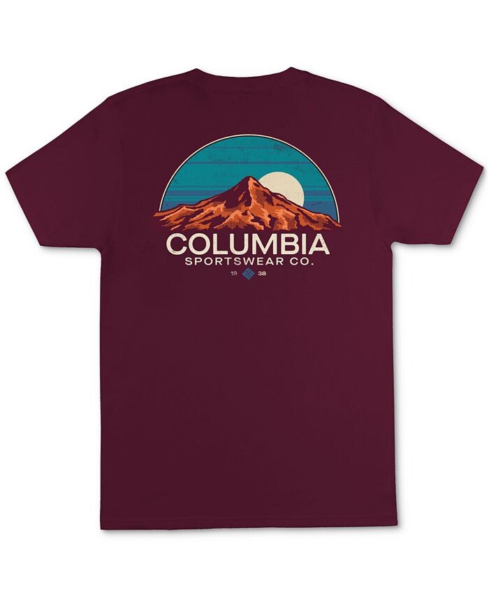 

Мужская футболка с рисунком Trenta Columbia, красный