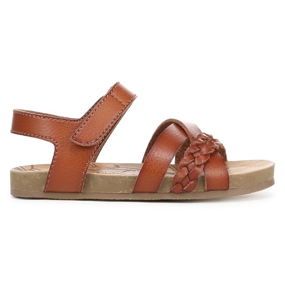 Детские сандалии на анатомической стельке Gaia-T для малышей Blowfish Malibu, scotch brown faux leather — фото 2