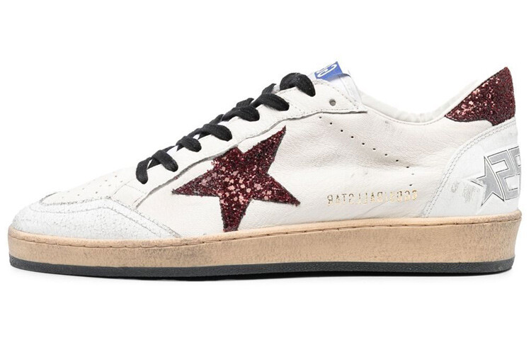 

Кеды мужские Golden Goose Ball Star, белый / красный