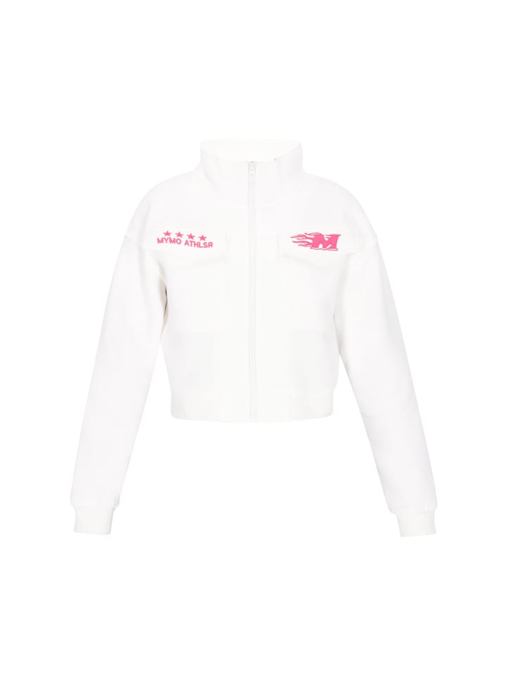 

MyMO ATHLSR Женская спортивная толстовка кремового цвета