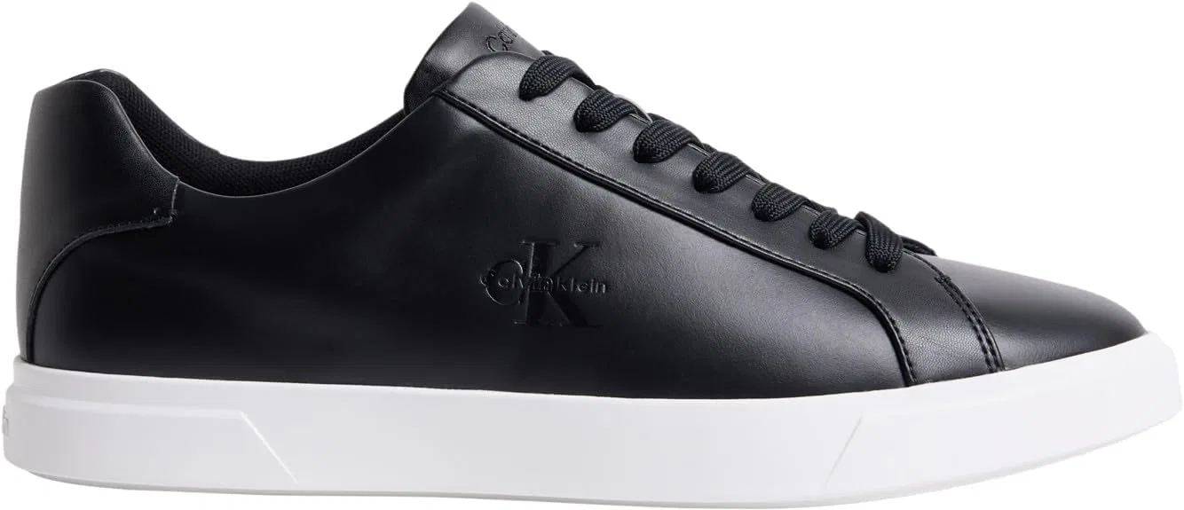 Мужские низкие кроссовки Calvin Klein Prof Cupsole LTH Hm0hm02123, Black Ck Black