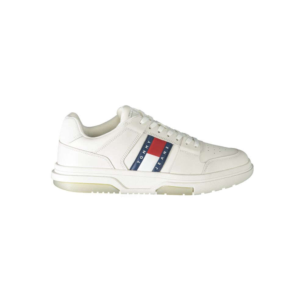 

Белые кожаные мужские кроссовки Tommy Hilfiger