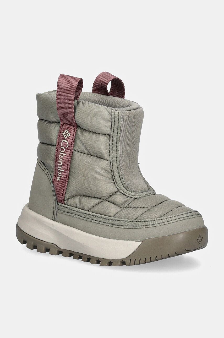 

Детские зимние ботинки Columbia SNOWTROT MID, серый