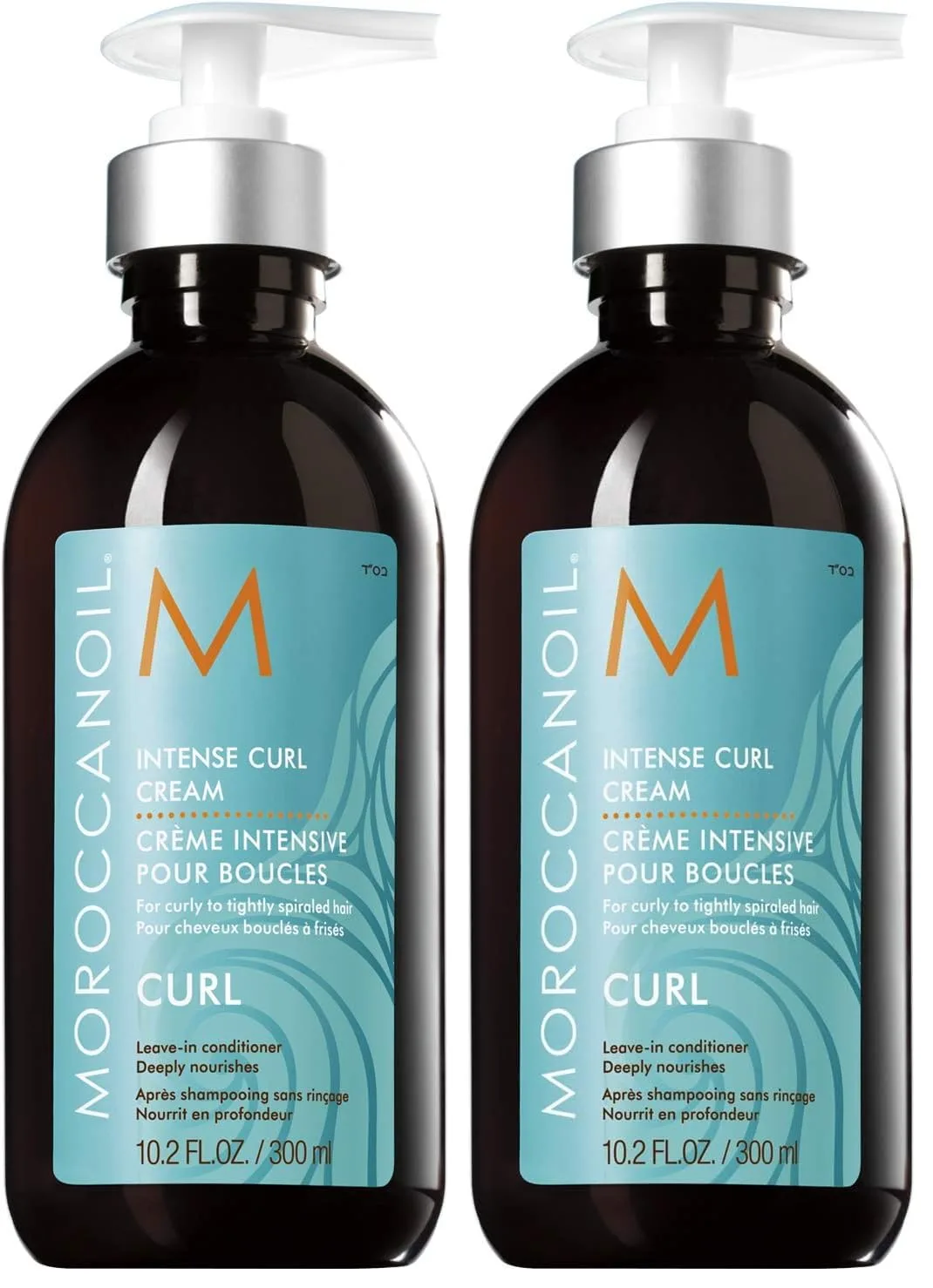 Интенсивный крем для завивки волос Moroccanoil, 10,2 жидких унции. 302 мл (2 шт.)