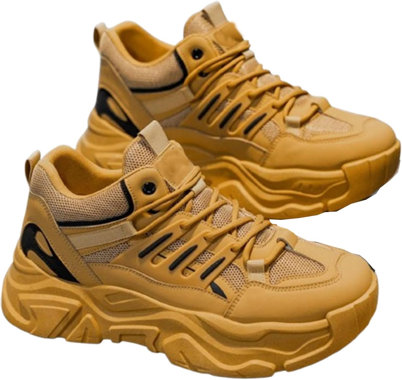 

Мужские кроссовки для бега, теннисные туфли для мужчин, ходовые туфли с амортизацией, легкие кроссовки для мужчин для спортивного и повседневного использования Generic, коричневый