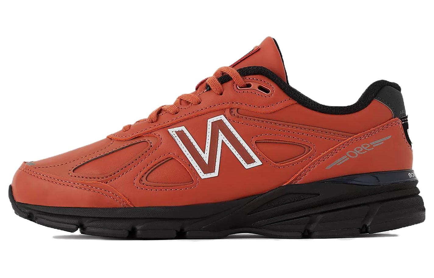 

New Balance 990v4 MiUSA Teddy Santis Махагон Оранжевый Черный