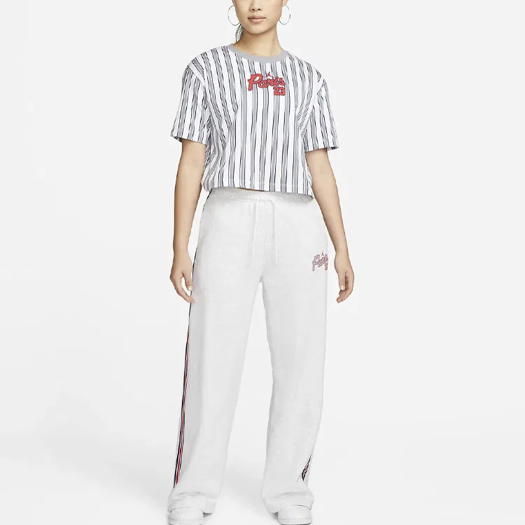 Футболка Jordan Paris Saint-Germain Crew Neck Short Sleeved T-Shirt белая — фото 3