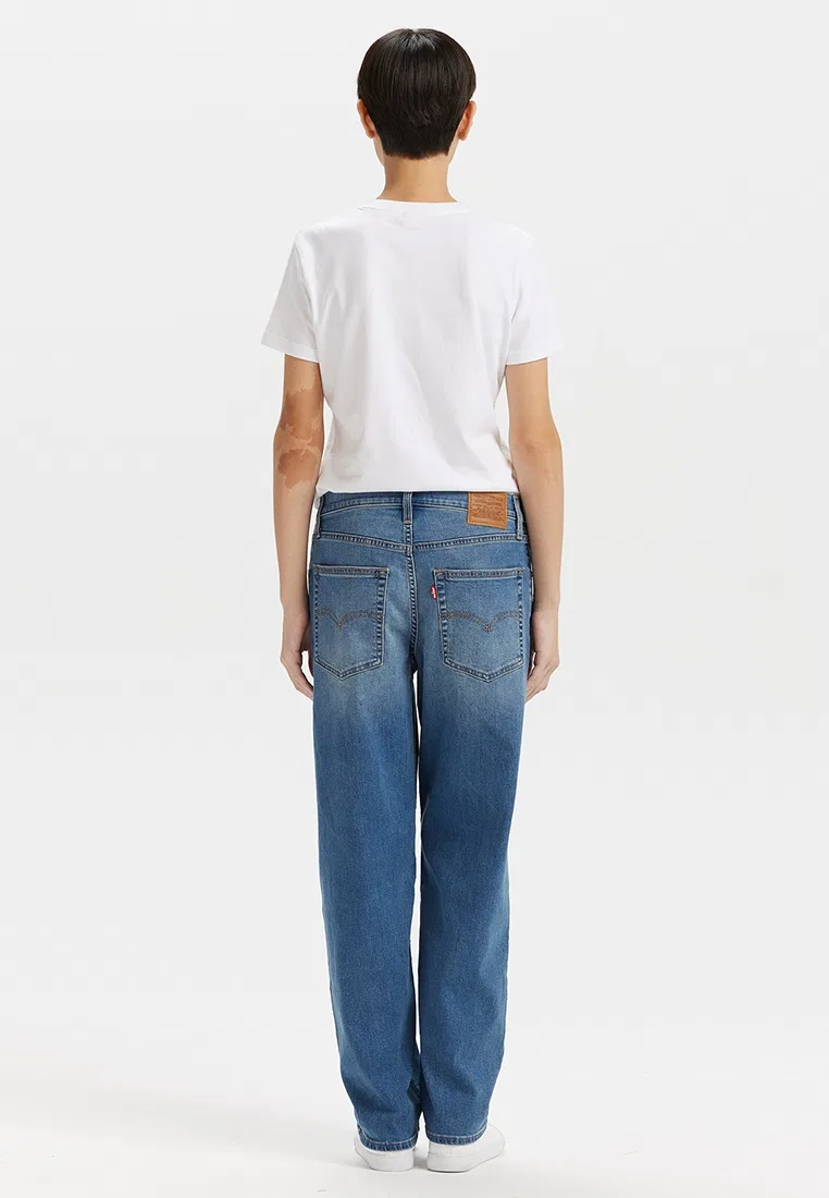Джинсы женские прямые, средняя посадка, Levi’s Levi'S, мультиколор — фото 4