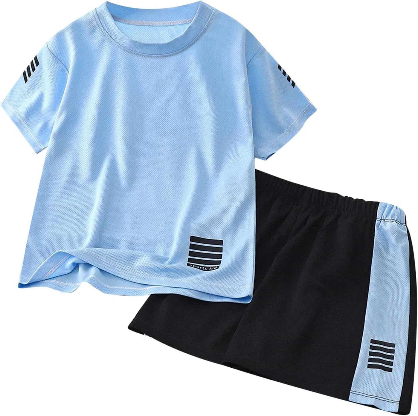 Детский спортивный костюм из сетки, Generic, Sky Blue — фото 2