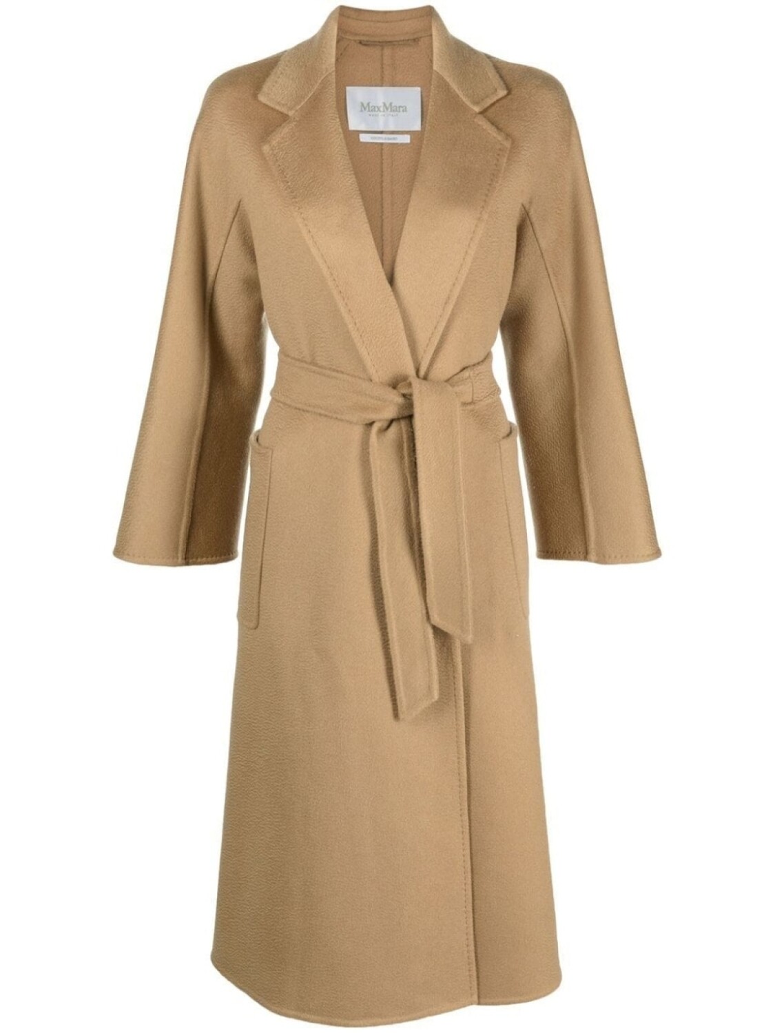 

Max Mara кашемировый тренч с поясом, коричневый