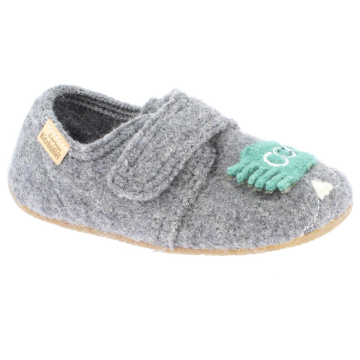 

Тапочки Living Kitzbühel Klettmodell Cool Dog, серый