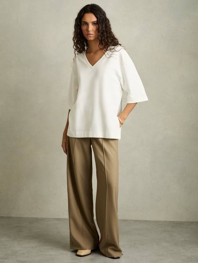 

Футболка annabel оверсайз Reiss, белый
