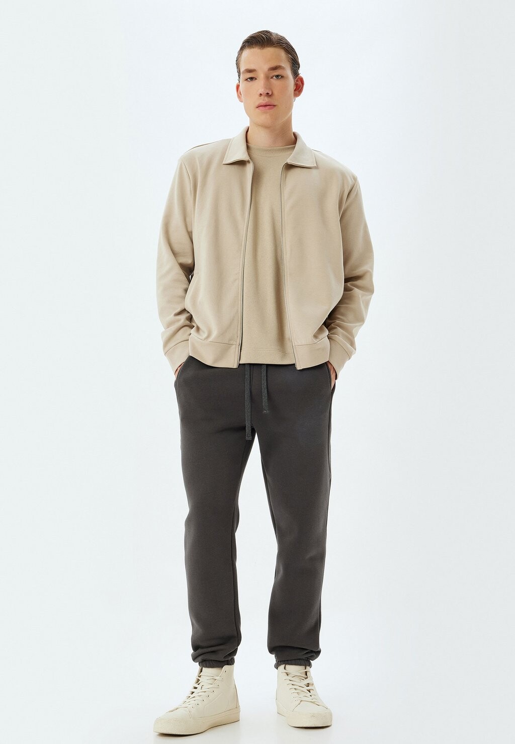 

Спортивные брюки DRAWSTRING Koton, антрацит
