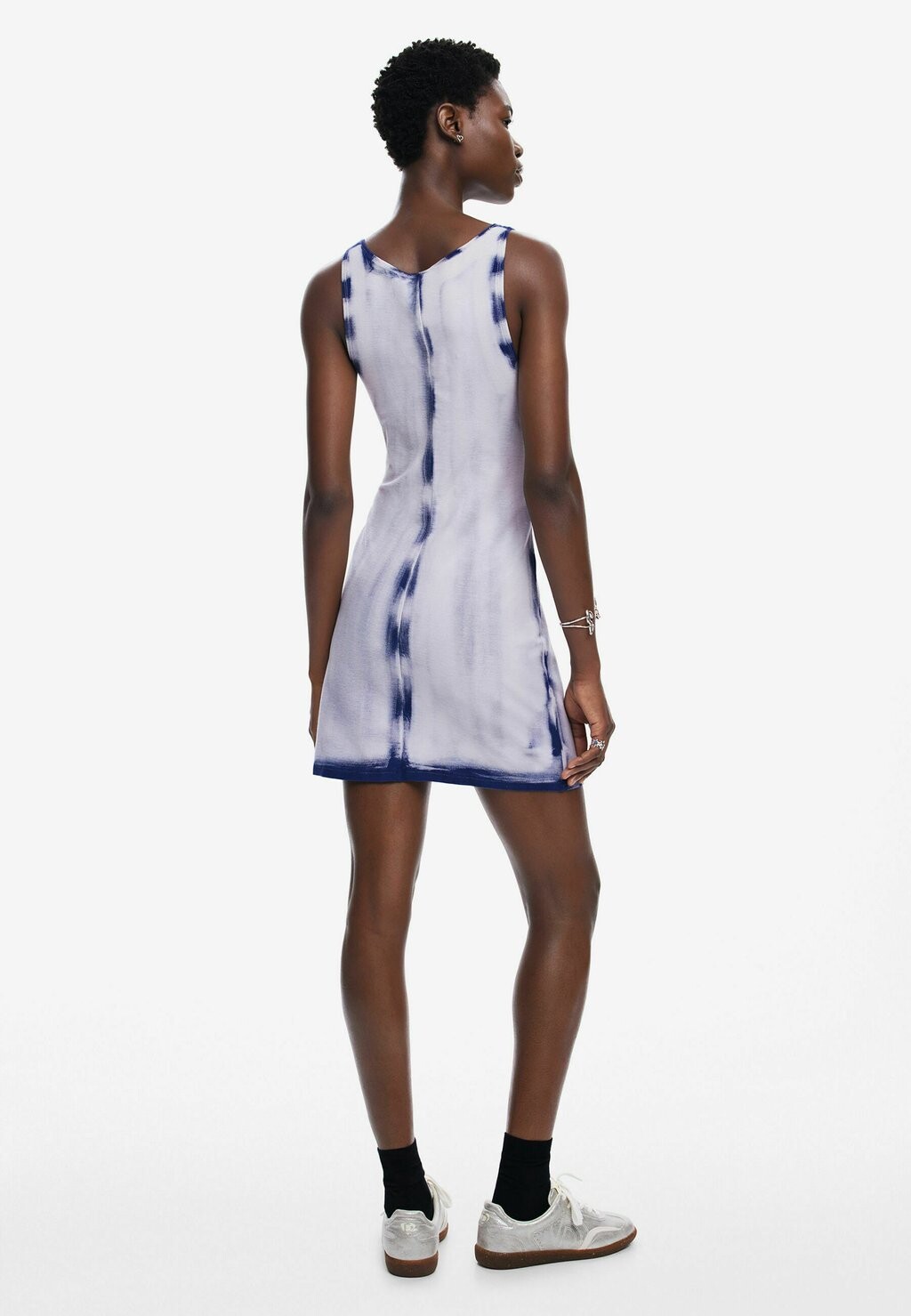 

Платье из денима WASHED-EFFECT Desigual, синий