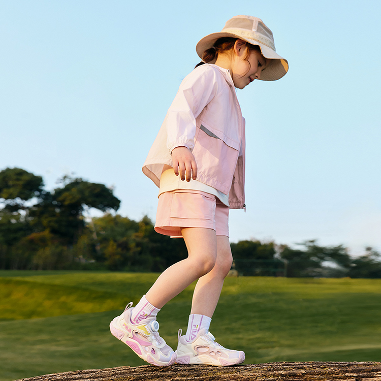 FILA KIDS Летняя одежда для защиты от солнца Pink LP — фото 4