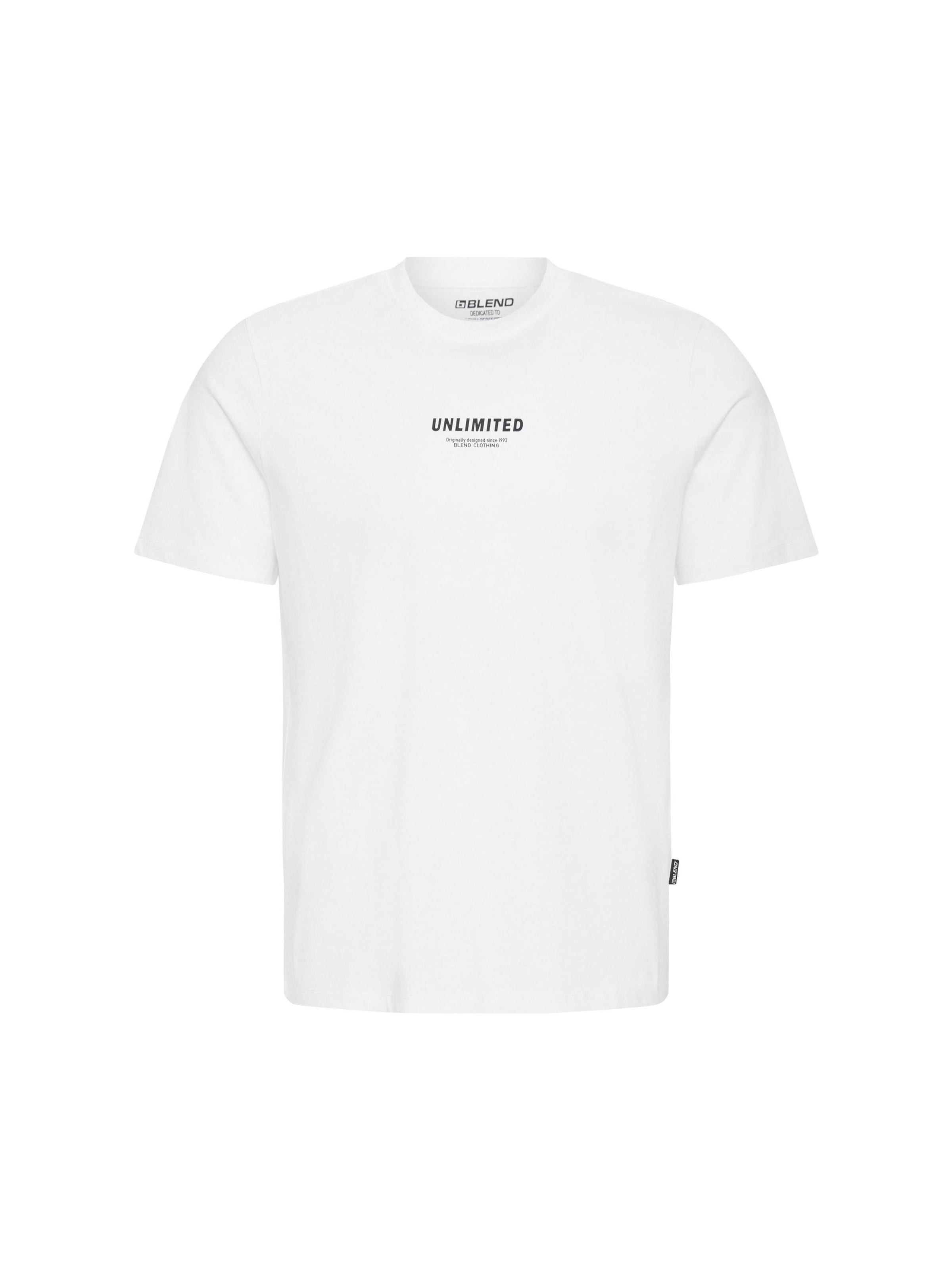 

BLEND Футболка 'BHStema' в белом цвете