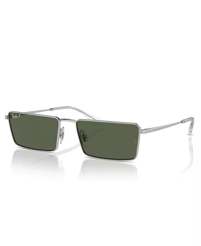 

Поляризованные солнцезащитные очки унисекс, Emy Rb3741 Ray-Ban, серебро