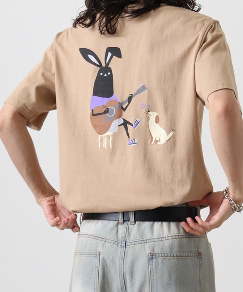 

FUNALIVE Футболка с вышивкой, SHABBY, цвет мокко