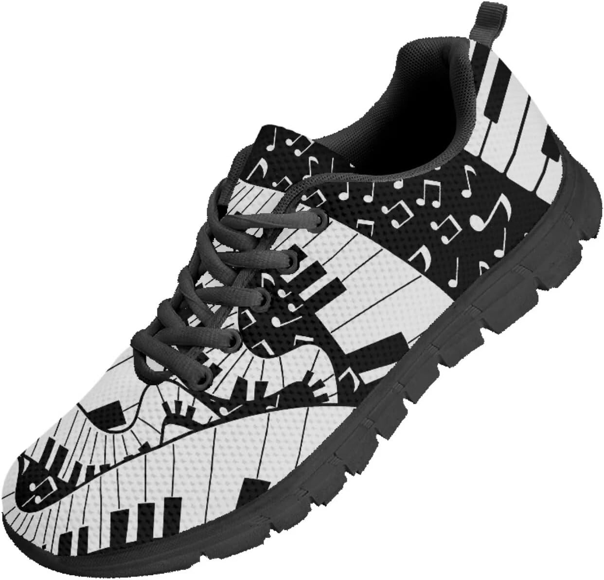 

Мужские кроссовки Funnydude Funny Print для бега, легкие осенние сникерсы, повседневная обувь для спортзала, Music Note