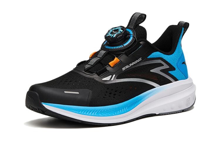 Детские кроссовки GS Low-top Black/Seabed Blue Anta Kids — фото 2