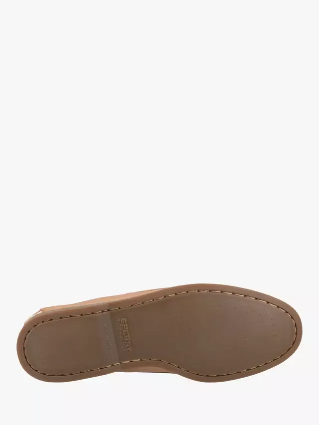 Оригинальные кожаные мокасины с двумя люверсами Sperry, Nutmeg — фото 3