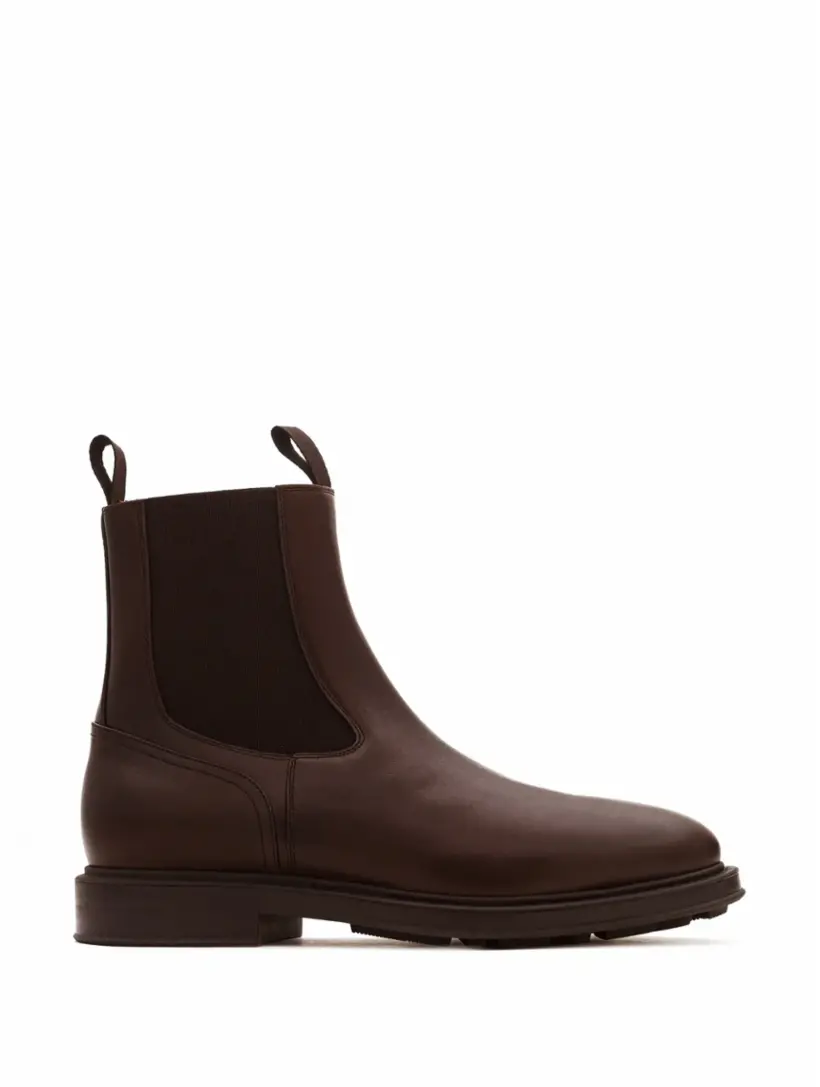 

Кожаные ботинки челси Travis Loro Piana, коричневый