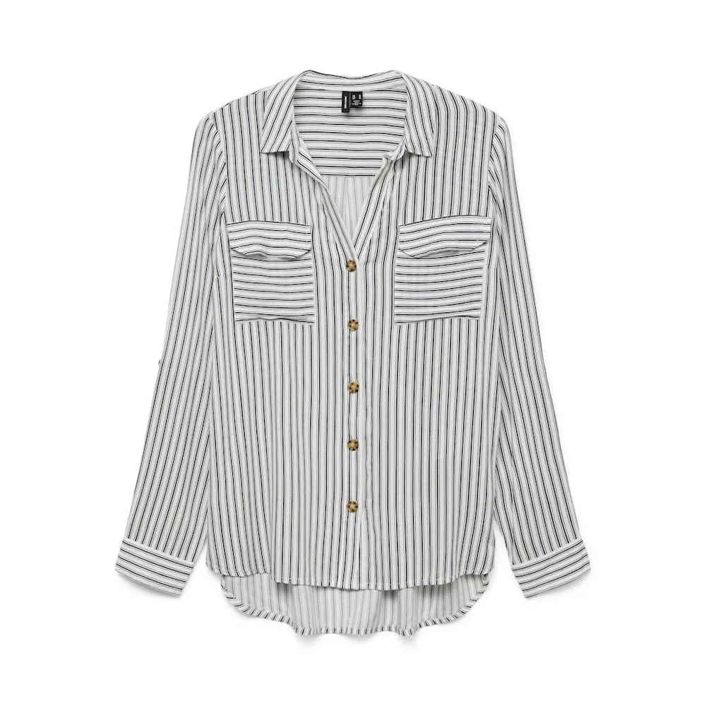

Рубашка с длинным рукавом Vero Moda Bumpy, белый