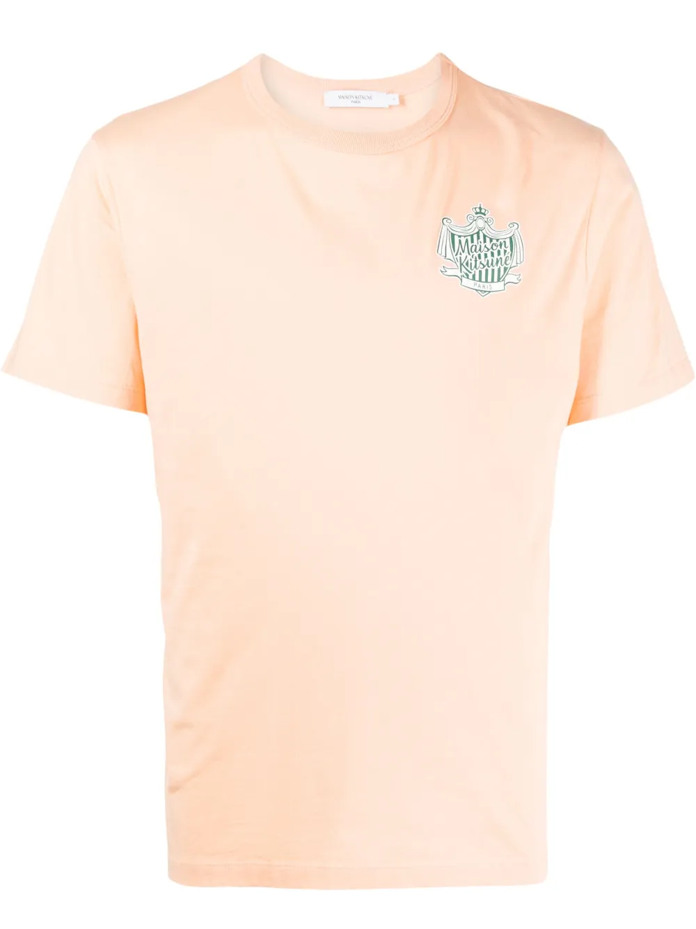 

Футболка с логотипом Maison Kitsuné, розовый
