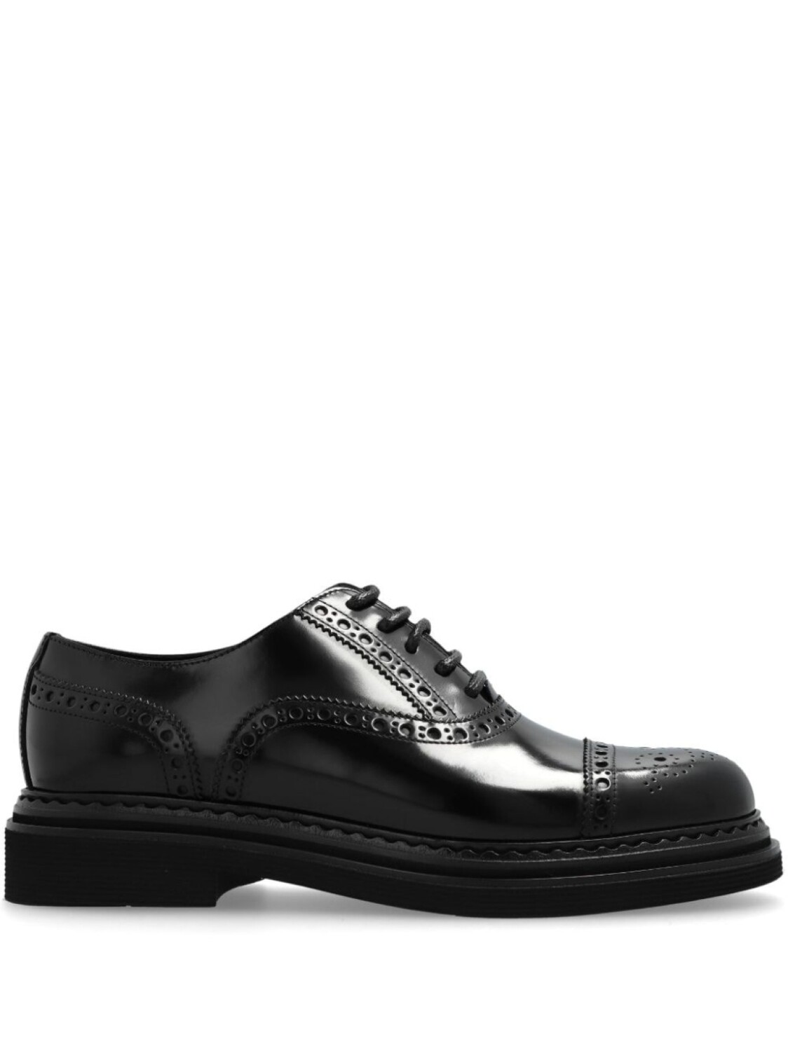 Туфли-оксфорды Dolce & Gabbana на шнуровке, черный