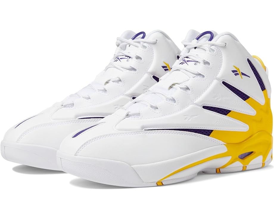 

Кроссовки Reebok The Blast, цвет White/Always Yellow/Bold Purple