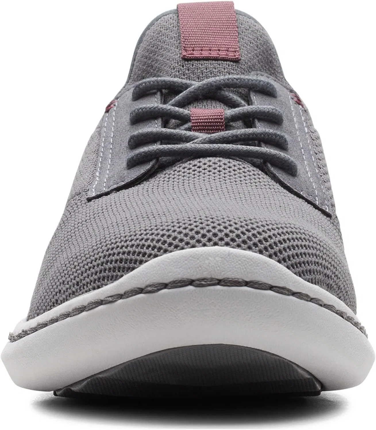Мужские оксфорды Clarks Step Urban Low, Grey Textile — фото 3