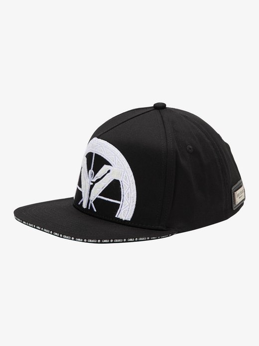 

Кепка snapback, colz Carlo Colucci, черный