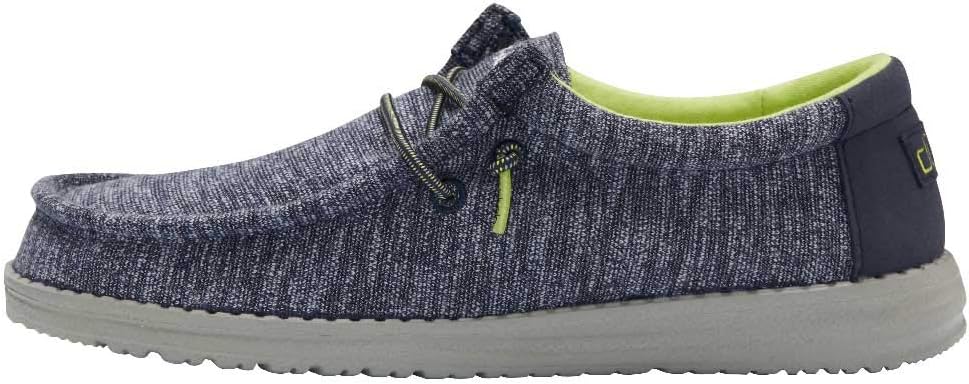 

Детские мокасины Wally Stretch Kids Heydude, 10 Big Kid Navy