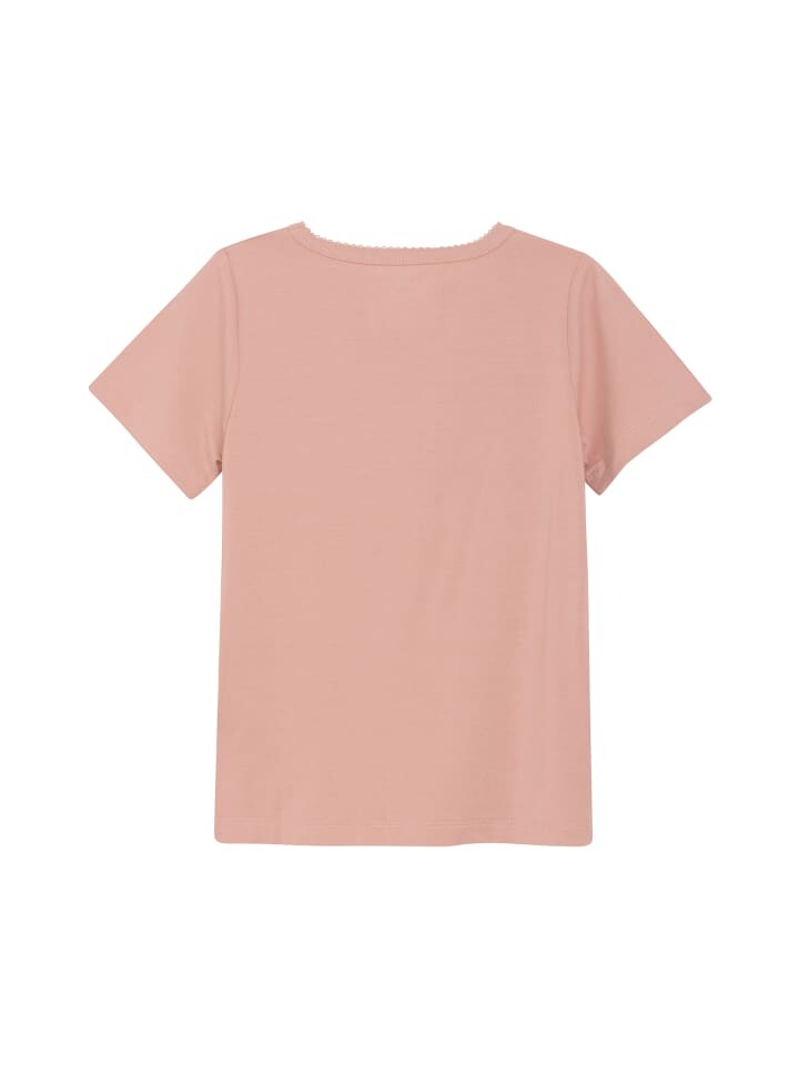 Футболка Minymo T-Shirt MIBlouse SS 5214 lässiges alltags T-Shirt, розовый — фото 2