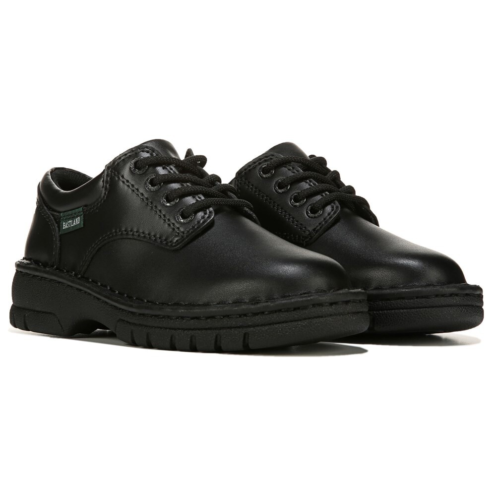

Детские оксфорды с простым мыском и однотонным узором Little/Big Kid Eastland, черный