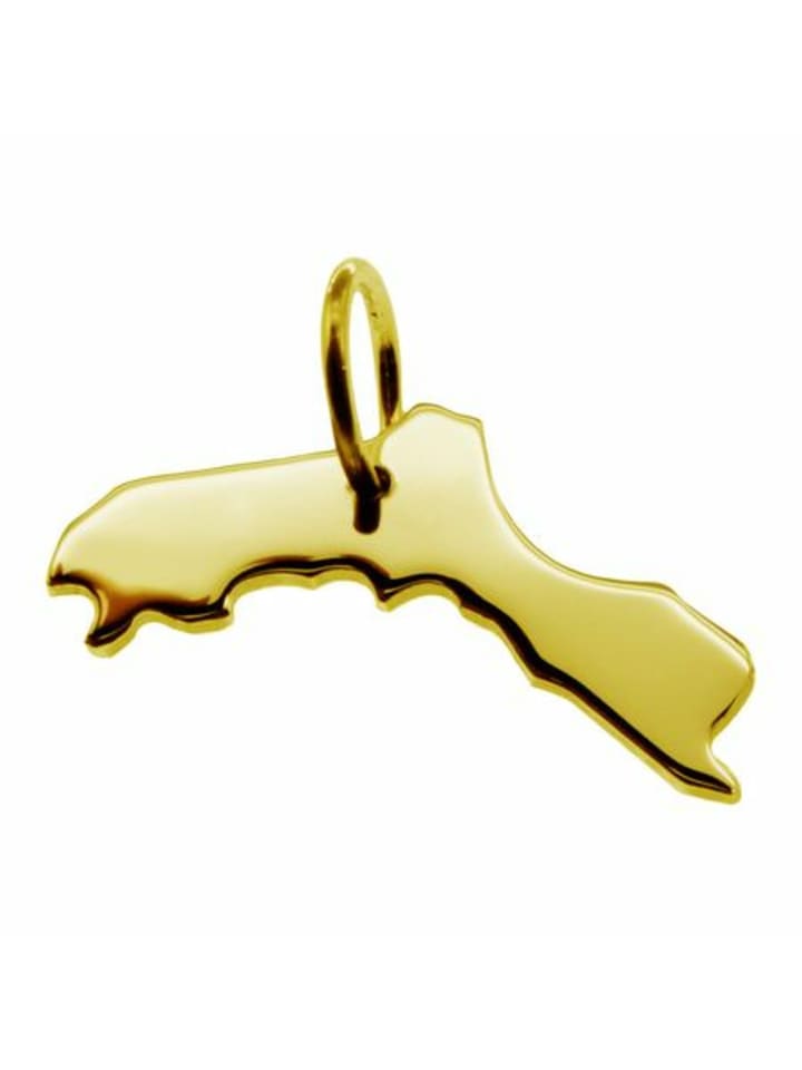 

Schmuckador Кулон с изображением карты Курдистана из цельного желтого золота 333 пробы