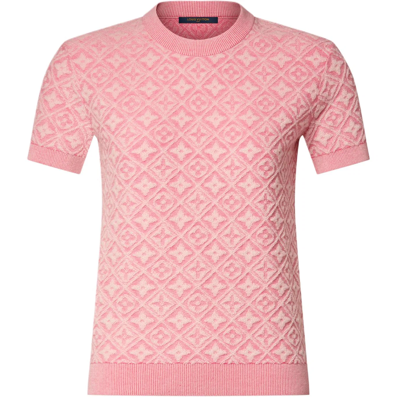 Свитер Louis Vuitton Monogram SS26 розовый