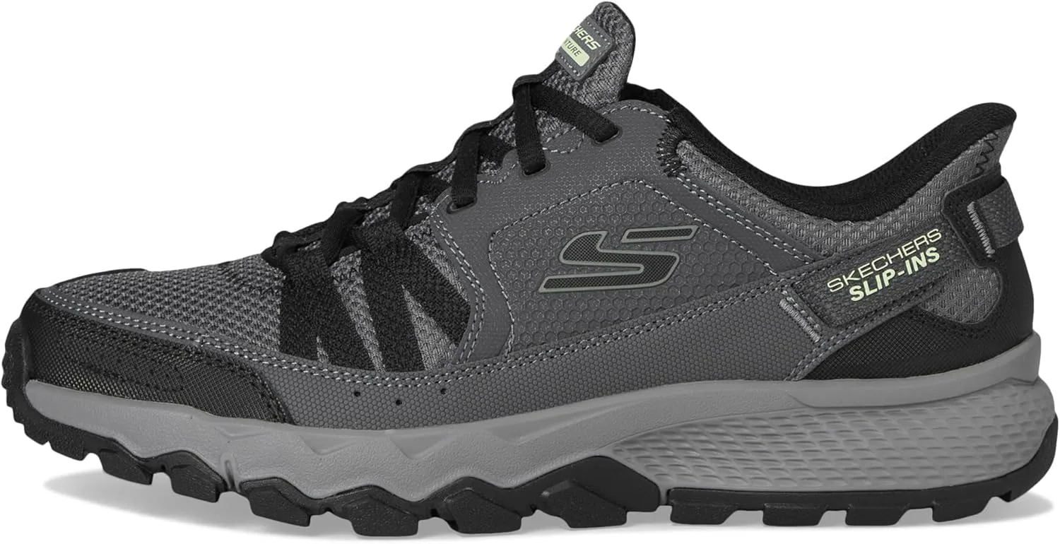 Мужские кроссовки Skechers Dynamite в магазине Escapar Hands Free Slip-in Trainers, черный/темно-серый — фото 4