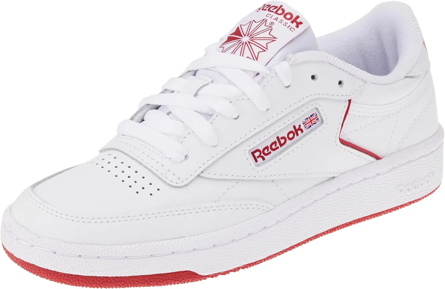 Мужские кроссовки Reebok Club C 85, Ftwwht Ftwwht Flasrd