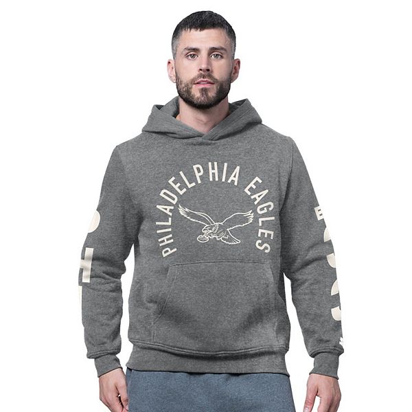 

Мужской свитшот с капюшоном charcoal philadelphia eagles handoff vintage logo Starter, Черный, Мужской свитшот с капюшоном charcoal philadelphia eagles handoff vintage logo Starter