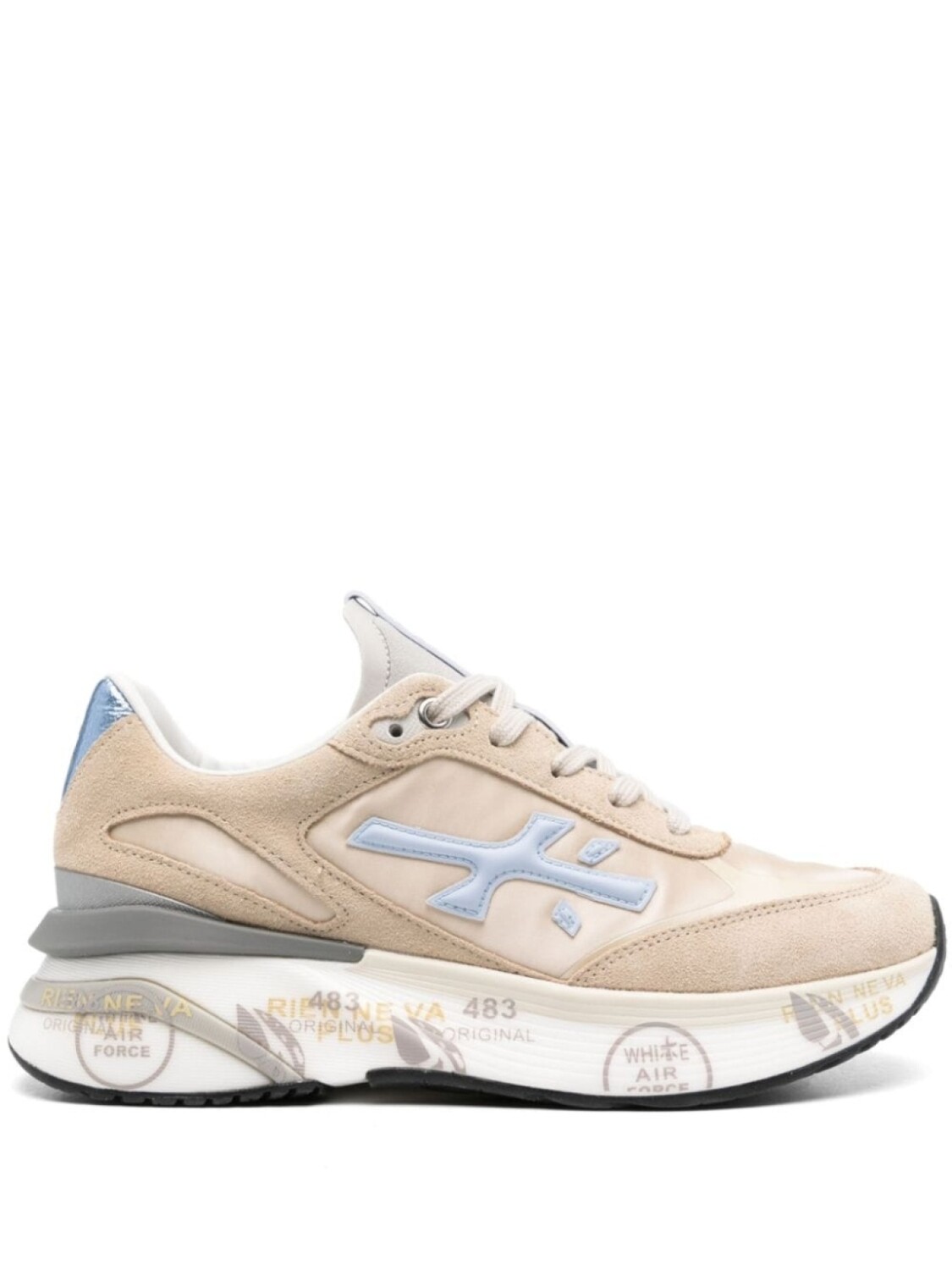 

Premiata кроссовки Moerun 6990, нейтральный цвет