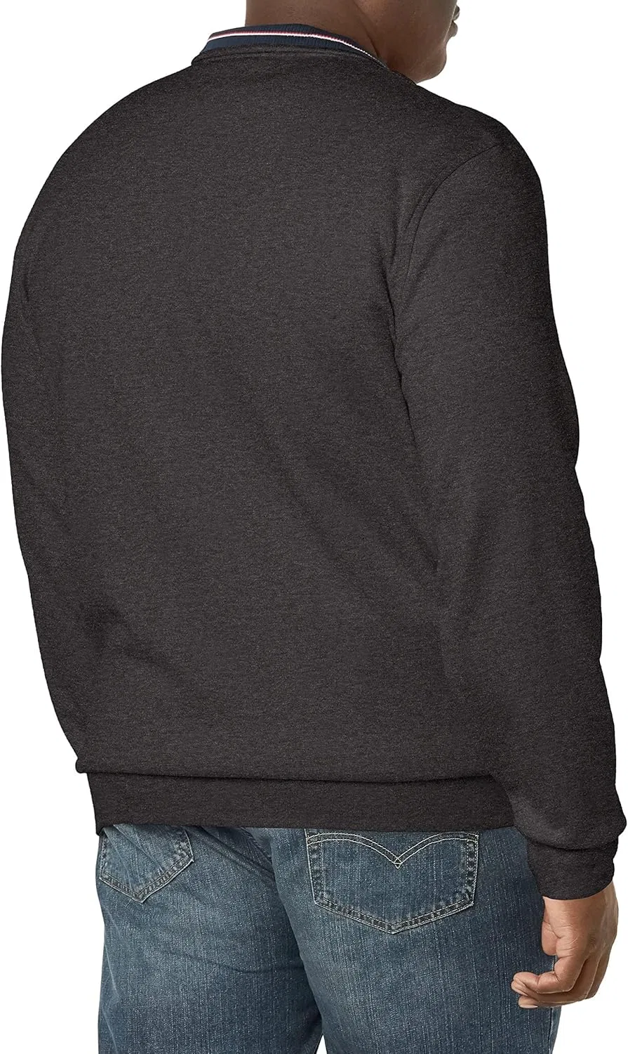 Свитшот Tommy Hilfiger Bill 1/4 Zip, серый — фото 2