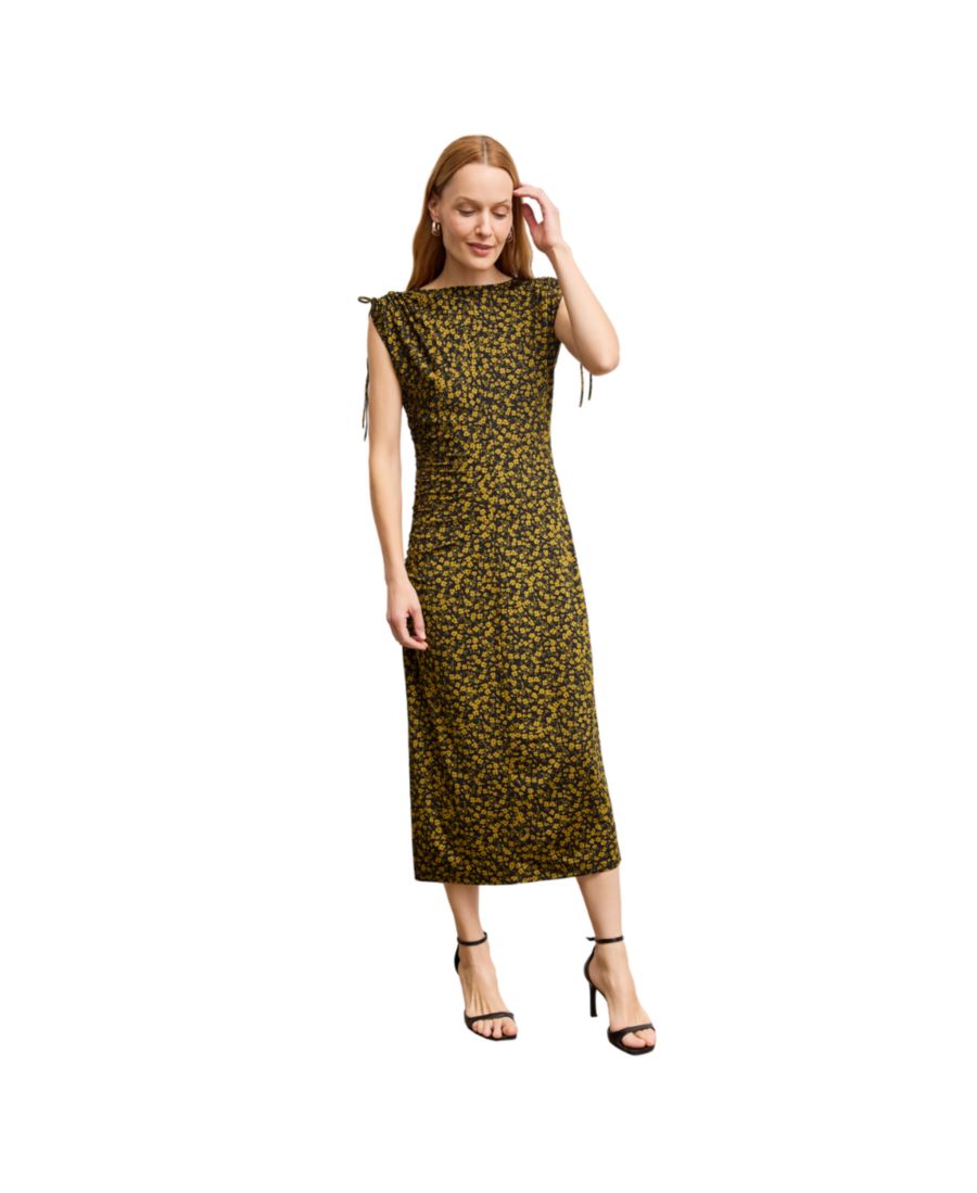 

Платье Aisling Slinky Dress - трикотаж с принтом MMLaFleur, Bloom print