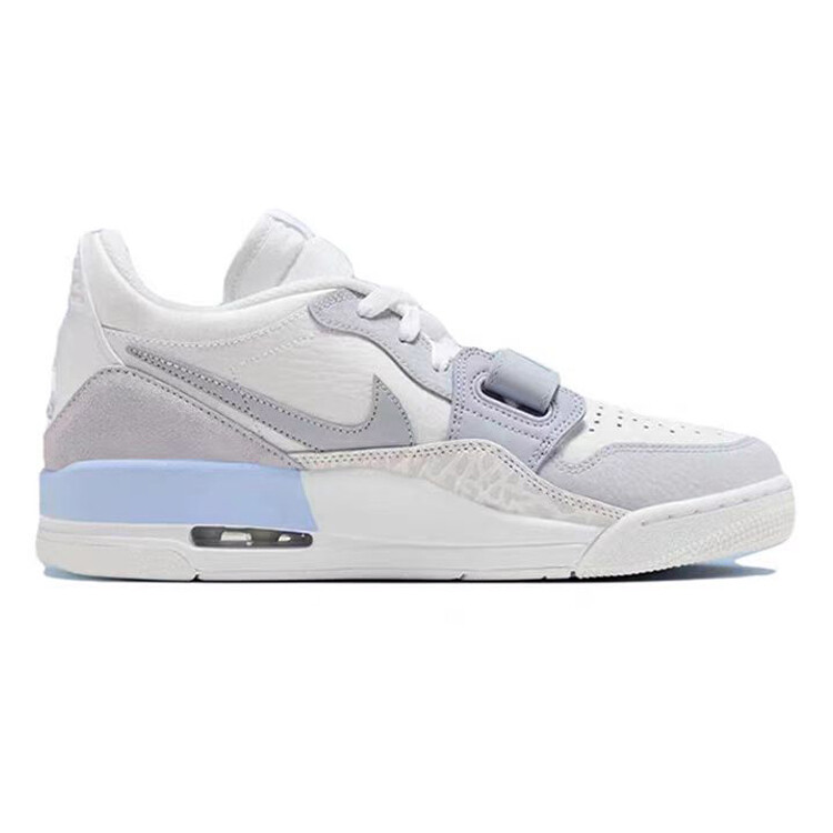Кроссовки Jordan Legacy 312 Vintage Basketball Shoes Men Low-top Grey/white, серый/белый — фото 2